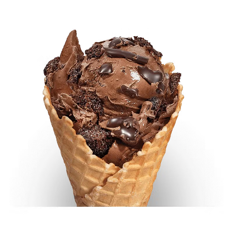 Culver's Devil's Food Cake frozen custard