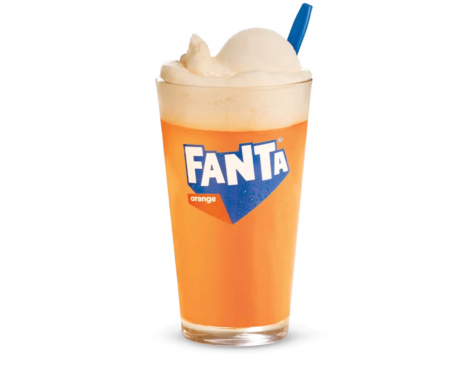 Culver's Fanta Orange Float