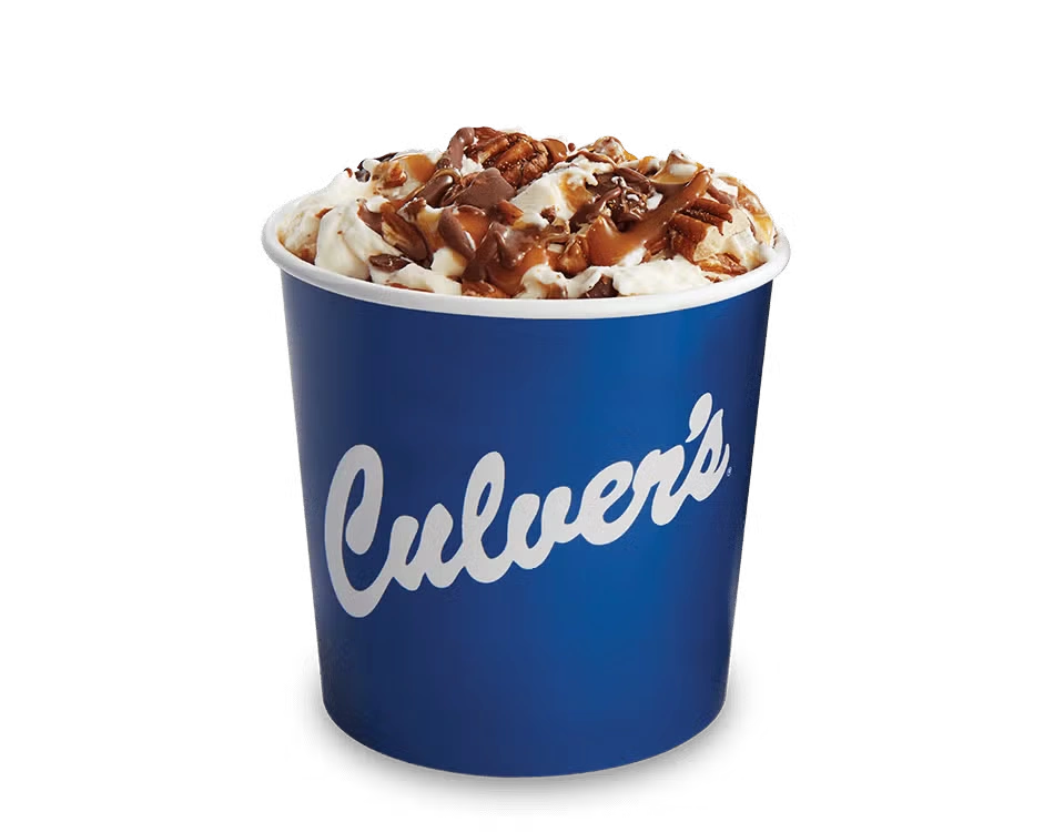 Culver's Handpacked Vanilla frozen custard pint