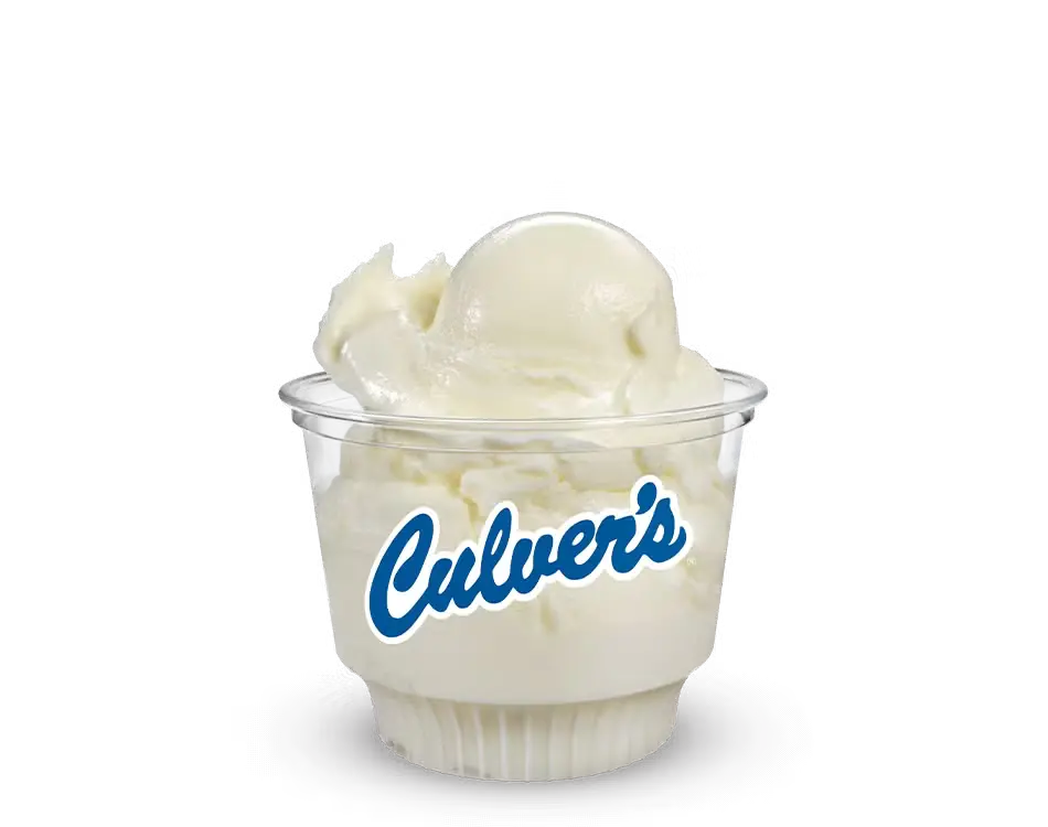 Culver's Create Your Own Dish frozen custard