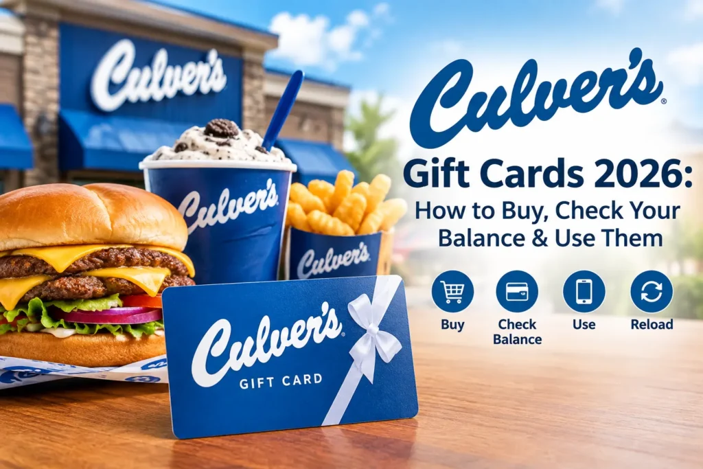 Culver's Gift Cards