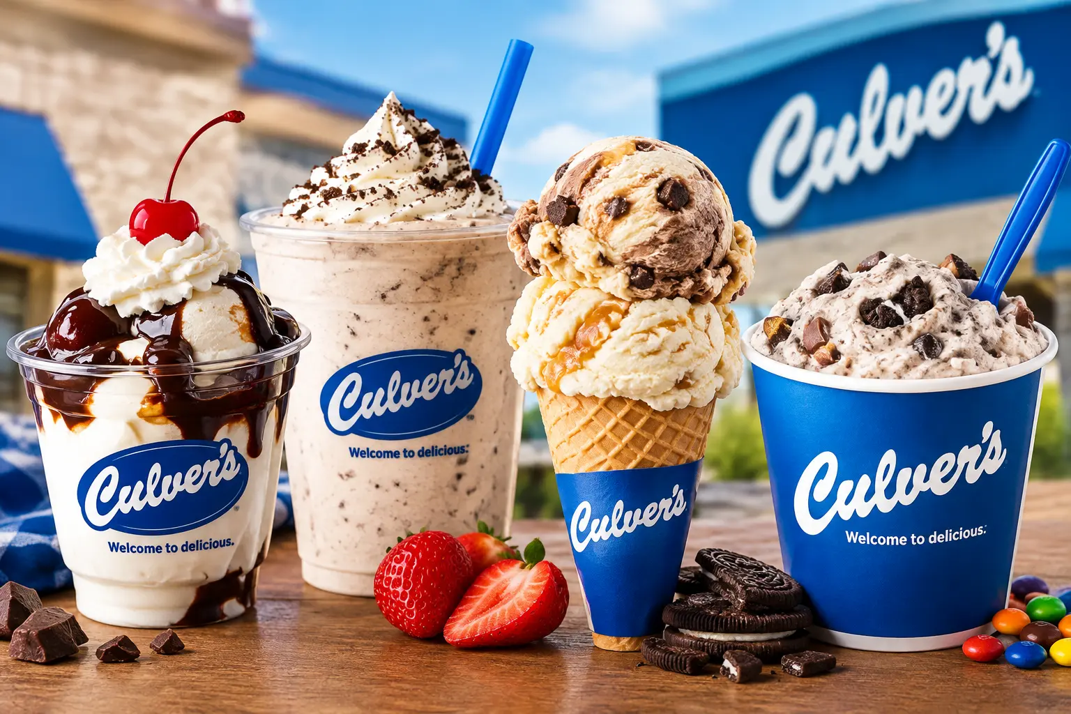 Culver’s Ice Cream Menu