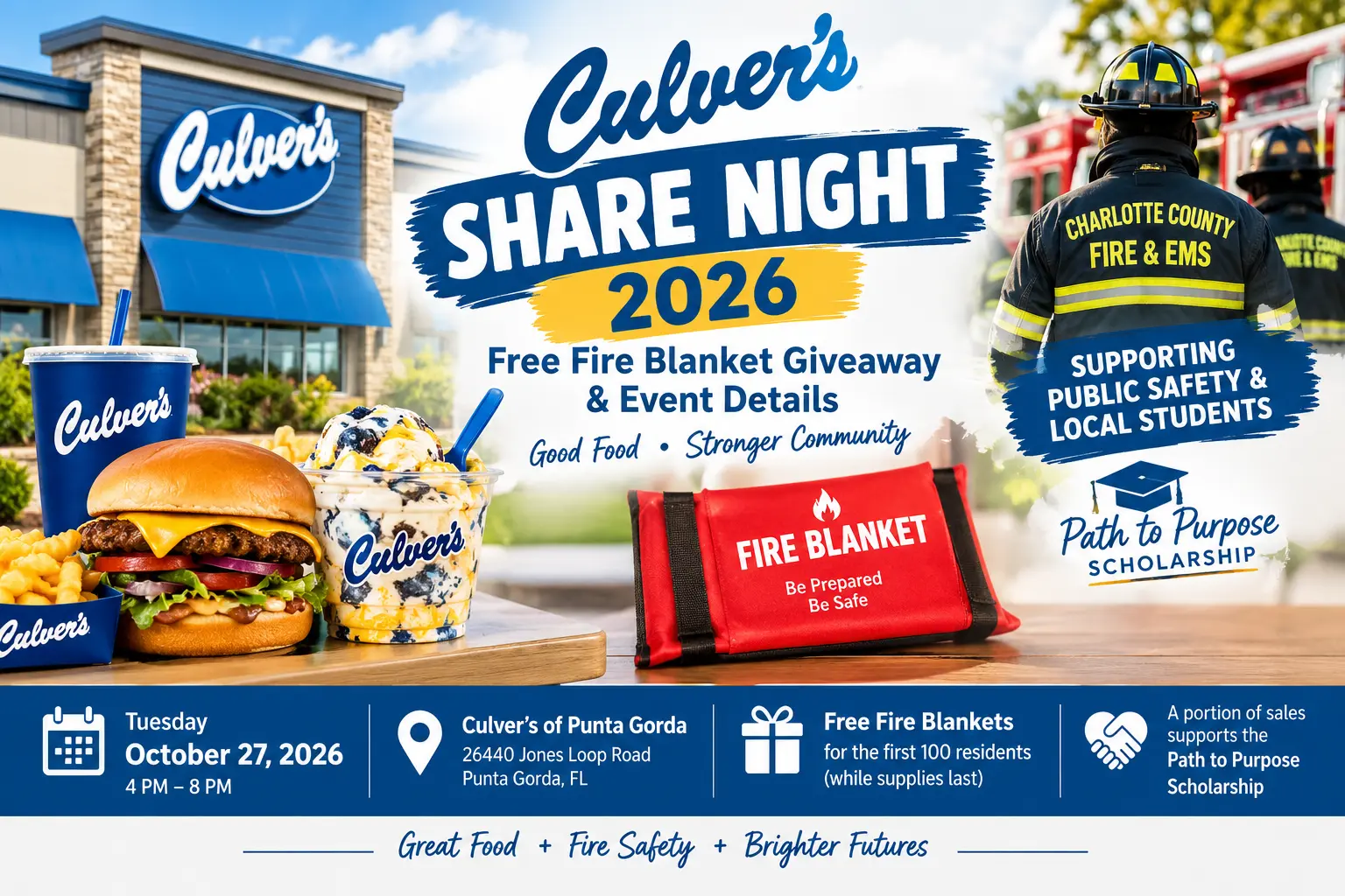 Culver’s Share Night